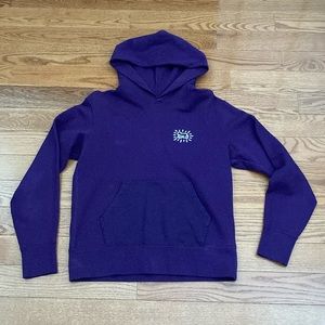 Uniqlo Sprz NY Keith Haring MOMA special edition XS Purple Hoodie